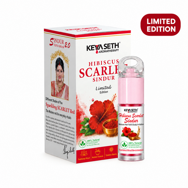 Limited Edition - Hibiscus Scarlet Red Sindur – Helps Reduce Hair Fall & Scalp Irritation, Long-Lasting & Water-Resistant