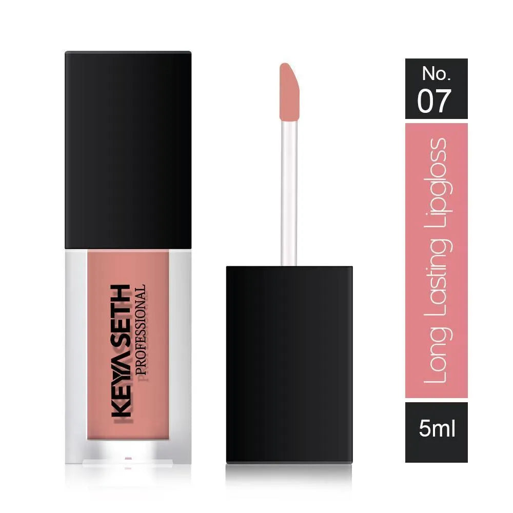 Light Nude Pink Shade Long Lasting Matte Lipgloss  - 07