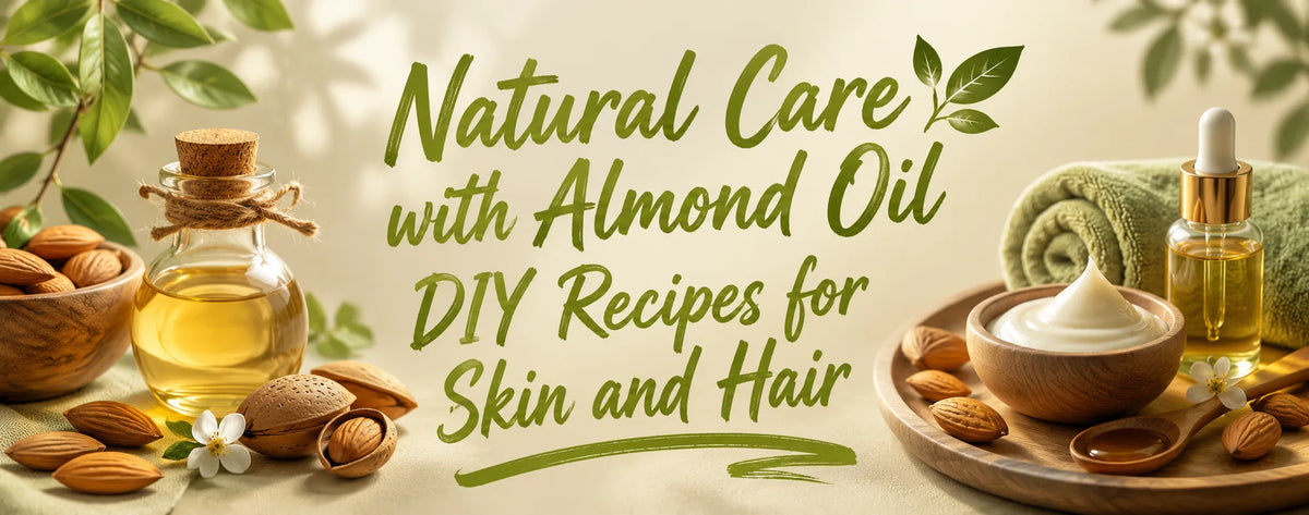 Natural Care with Easy Almond Oil DIY Recipes for Skin and Hair