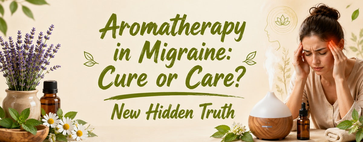Aromatherapy is the best way to treat Migraine  naturally