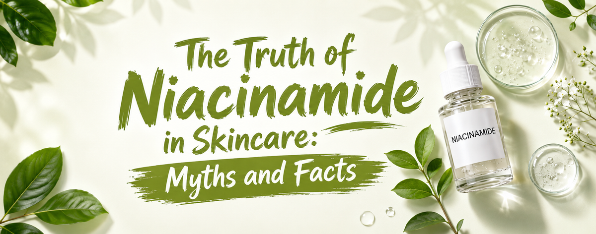 Busting Top 5 Myths that surround the use of Niacinamide as a skincare ingredient 
