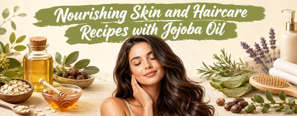 Skin and Haircare Recipes with Jojoba Oil