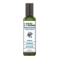 Korean Glass Skin Toner Essence - 1% Black Rice, 3% Niacinamide, Peptide, Hydration, Barrier Repair, Smooth, Brighter Skin - Keya Seth Aromatherapy
