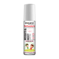 Schoolers Baby & Kids Mosquito-Insect Repellent Fabric Roll-On With Citronella, Lemongrass, Clove, Eucalyptus, Neem seed and Tea tree oils, Natural, DEET Free & Safe