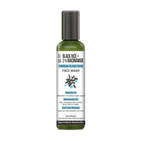 Korean Glass Skin Face Wash – 1% Black Rice, 2% Niacinamide & Peptide, Brightens, Smoothens, Minimizes Pores & Strengthens Skin Barrier - Keya Seth Aromatherapy