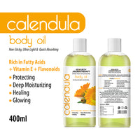 Calendula Body Oil - Protecting, Healing, Deep Moisturizing For Glowing Skin - Keya Seth Aromatherapy