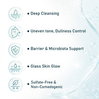 Korean Glass Skin Gel Moisturizer - 1% Black Rice, 2% Niacinamide & Peptide – Hydrates, Brightens & Strengthens Skin Barrier - Keya Seth Aromatherapy