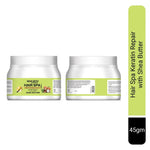 Hair Spa Premium Keratin Repair, Smoothing & Strengthening Hair Mask for Weak & Frizzy Hair Enriched with Aloe Vera, Gooseberry & Chamomile Oil