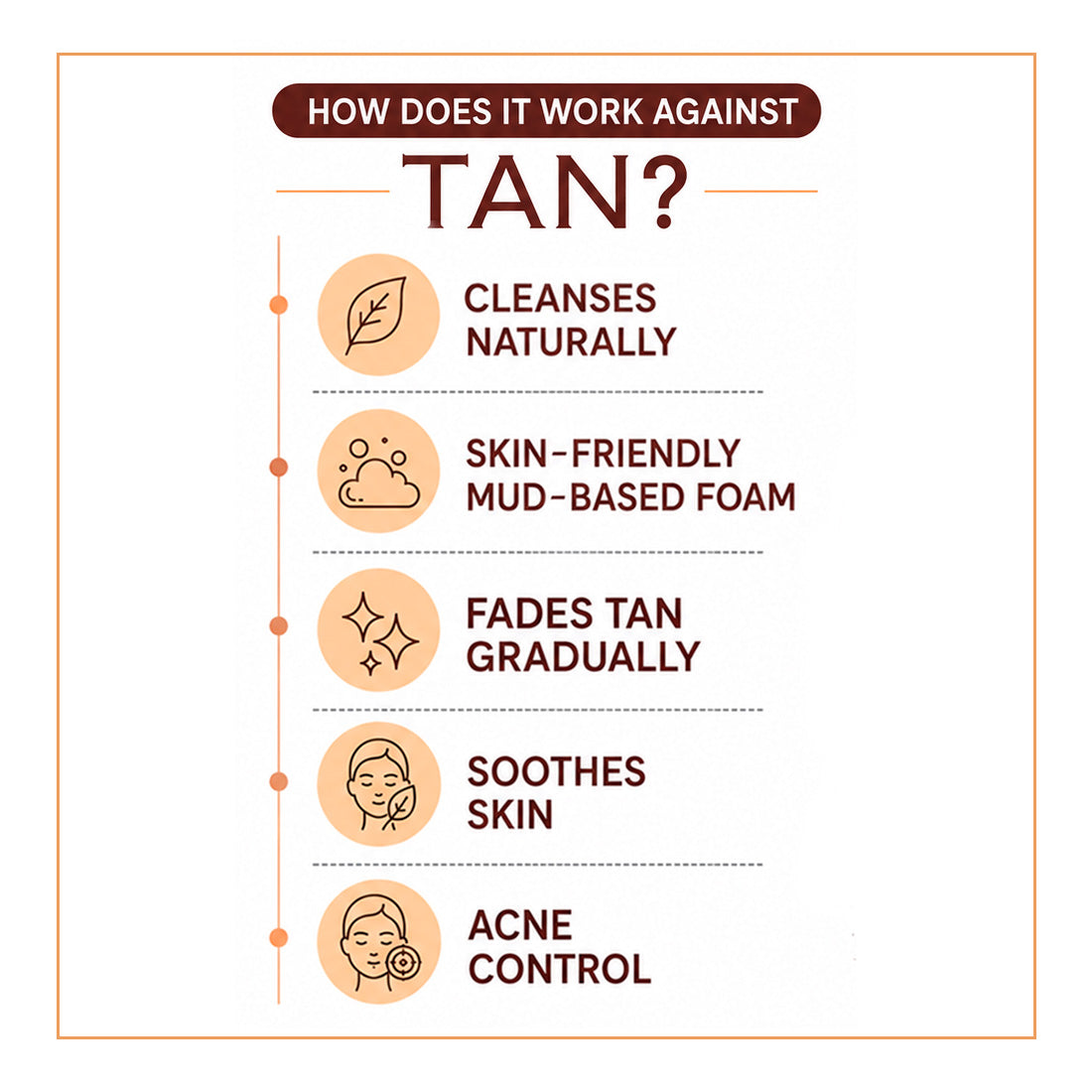 Oxy De Tan Clay Foaming Facewash Hydration & Moisturizing Infused with Clove & Camphor Oil, Removes Tan & Dead Skin Cells SLS & Paraben Free 100ml - Keya Seth Aromatherapy