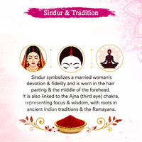 Aromatic 100% Natural Liquid Sindoor (Magenta) - Long lasting & Waterproof with Floral Pigment - Keya Seth Aromatherapy