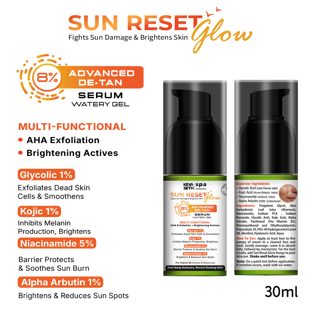 Surama’s Face De-Tan Ritual – Advanced Sun Damage & Tan Removal Scrub, Serum & Face Mask for Dark Spots, Pigmentation, Brightening & Even-Toned Glowing Skin