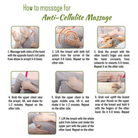 Slimming & Toning Breast Massage Oil - Anti-Cellulite, Tightens Loose Skin, Relaxing - Keya Seth Aromatherapy