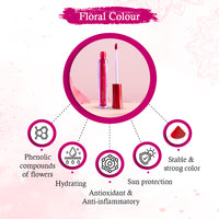 Aromatic 100% Natural Liquid Sindoor (Magenta) - Long lasting & Waterproof with Floral Pigment - Keya Seth Aromatherapy