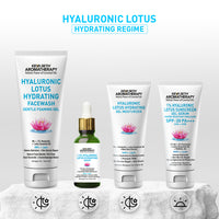Hyaluronic Lotus Hydrating Facewash, 2 % Pentavitin + Natural Glucoside Foaming, NMFs + Lipids, Skin Barrier Repair, Gentle SLS Free