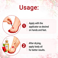 100% Natural Red Alta Feet Colour Enriched with Floral Pigments, No Side- Effects - Keya Seth Aromatherapy