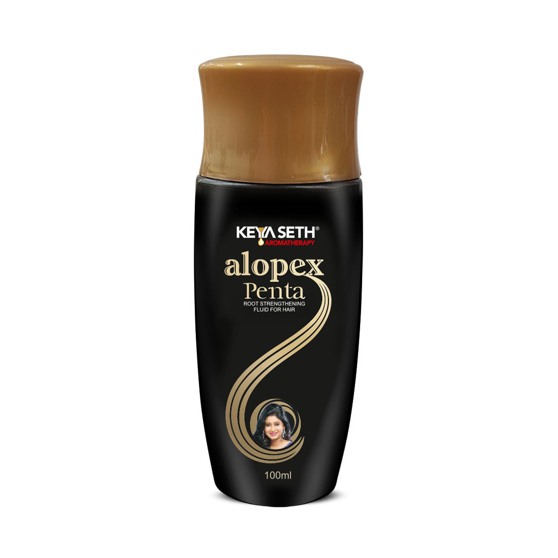 Alopex Penta Hair Growth Serum – Lightweight, Root Strength, Controls Hair Fall with Rosemary Essential Oils & Biotin - Keya Seth Aromatherapy