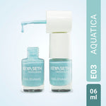 Aquatica + Min Green Long Wear Nail Enamel Enriched with Vitamin E & Argan oil, Nail Polish, Nail Care, Keya Seth Aromatherapy