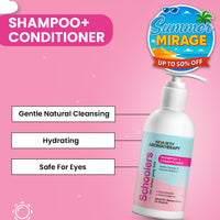 Schoolers Kids Shampoo & Conditioner for Soft & Shining Hair. No sulfate & paraben - Keya Seth Aromatherapy