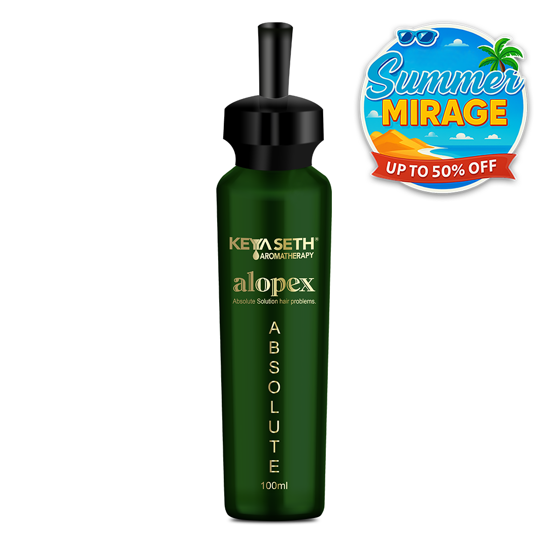 Alopex Absolute, for Acute Hair Fall & Hair Growth Water Based Solution Enriched with Korean Red Ginseng Vitamin H (Biotin) & Vitamin E, B3 & B5