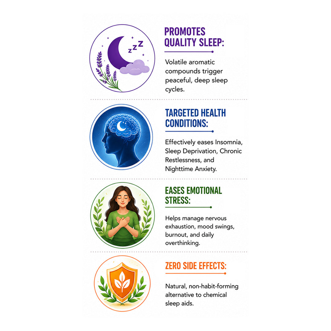 Sweet Dream Sleep Booster Roll-On, Relaxing Sleep, Insomnia, Tension, Stress Relief with Marjoram & Bergamot - Keya Seth Aromatherapy