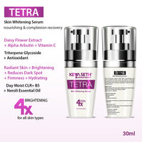 Restorative Skincare Routine for Aging Skin – Aloe Vera Facewash, Tetra Serum, Stopage V Cream & Umbrella SPF 60 for Anti-Aging, Brightening & Protection - Keya Seth Aromatherapy