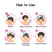 Schoolers Baby & Kids Anti-Dandruff Shampoo - Itch & Flake-Free Scalp, Soothing, Hydrating - Keya Seth Aromatherapy
