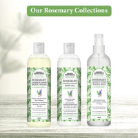 Rosemary Essential Oil DIY Skincare Kit – Rosemary Oil & Aloe-Vera Gel Fights Acne & Anti Aging, Reduces Wrinkles & Redness for Clear, Glowing Skin - Keya Seth Aromatherapy