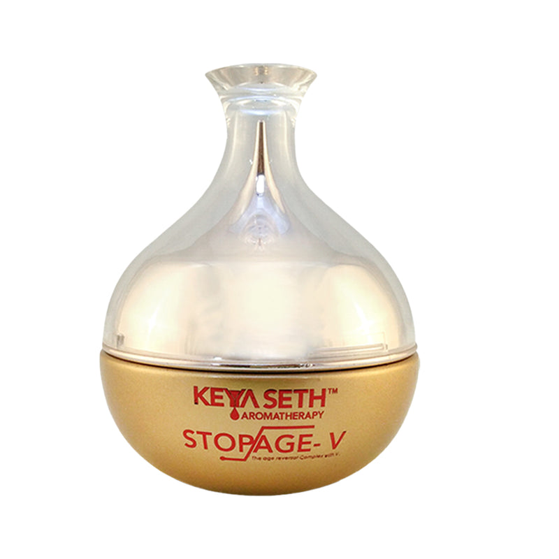 Stopage V – Anti Ageing Treatment- Vitamins B2, B3(Niacinamide), B5, C, E, Hyaluronic Acid, Alpha Arbutin, Anti Ageing Night Cream For Men & Women - Keya Seth Aromatherapy