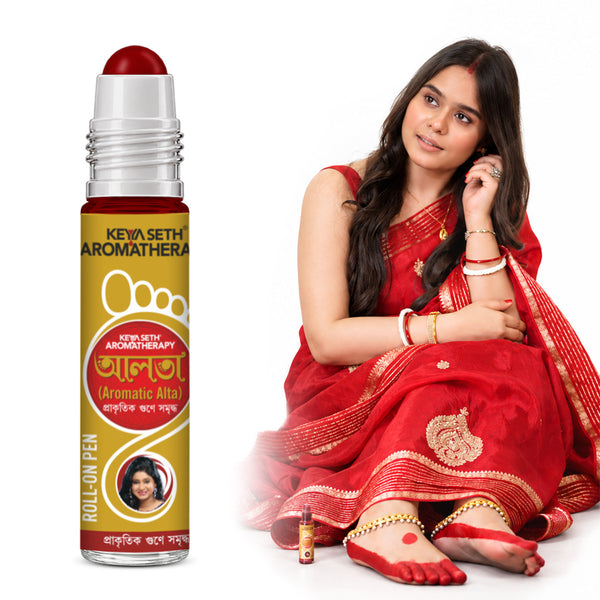 100% Natural - Alta Pen Roll On for Hands and Feet, for Dance,Festival & Rituals, Floral Pigments, No Side Effects, Easy to Apply, Quick Washable