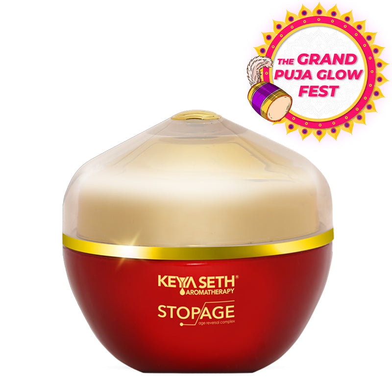 Stopage-Age Reversal Treatment-Control Wrinkles, Rejuvenating, Night Cream for Glowing & Youthful Looking Complexing  with  Goodness of Essential Oil
