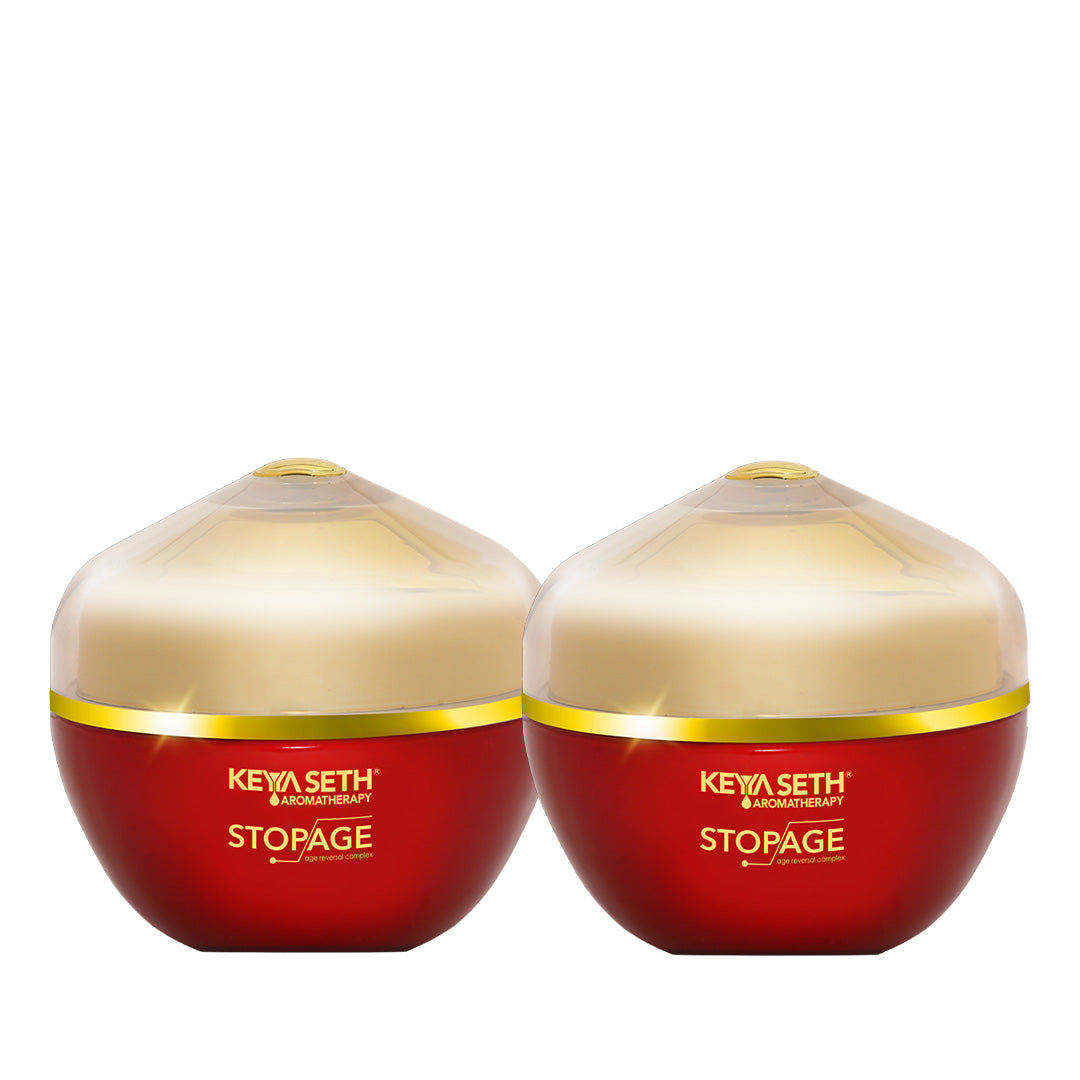 Stopage-Age Reversal Treatment - Reduces Signs of Aging & Control Wrinkles, Rejuvenating, Night Cream for Glowing & Youthful Skin with Goodness of Essential Oil
