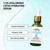 1.5% Hyaluronic Lotus Hydrating Serum, 2% Pentavitin + Tamarind Extract, NMFs + Lipids, Skin Barrier Repair, Improves Elasticity, Prevents TEWL - Keya Seth Aromatherapy