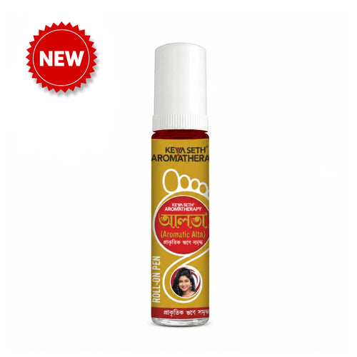 100% Natural Aromatic Alta Pen Roll On for Dance, Floral Pigments on Hands & Feet, No Side Effects - Keya Seth Aromatherapy