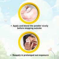 Schoolers Mineral Kids & Baby Sunscreen Powder SPF 50 PA+++, Sweat Resistant, Oil Free - Keya Seth Aromatherapy