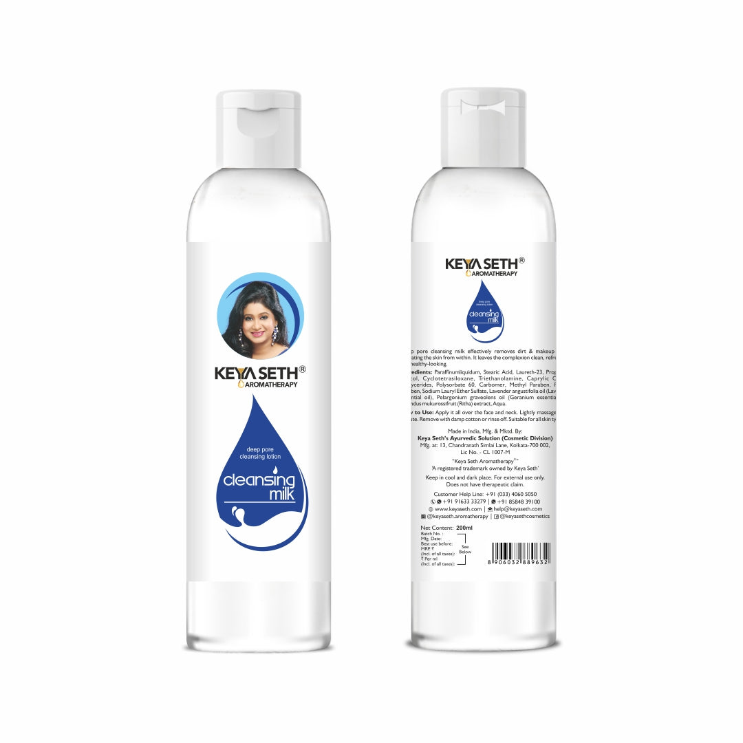 Cleansing Milk – Gentle Soft Deep Hydrating Cleanser Dirt & Makeup