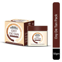 Oxy De Tan Clay Foaming Facewash & Face Pack Combo Infused with Clove & Camphor oil I Removes Tan & Dead Skin Cells SLS & Paraben Free No Ammonia & Bleach - Keya Seth Aromatherapy