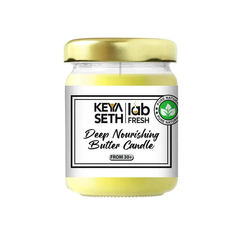 Lab Fresh Deep Nourishing Butter Candle - From 30+ Enriched with Bakuchi & Neroli Oil, Prevents Acne, Wrinkles, Ageing & Dry Skin