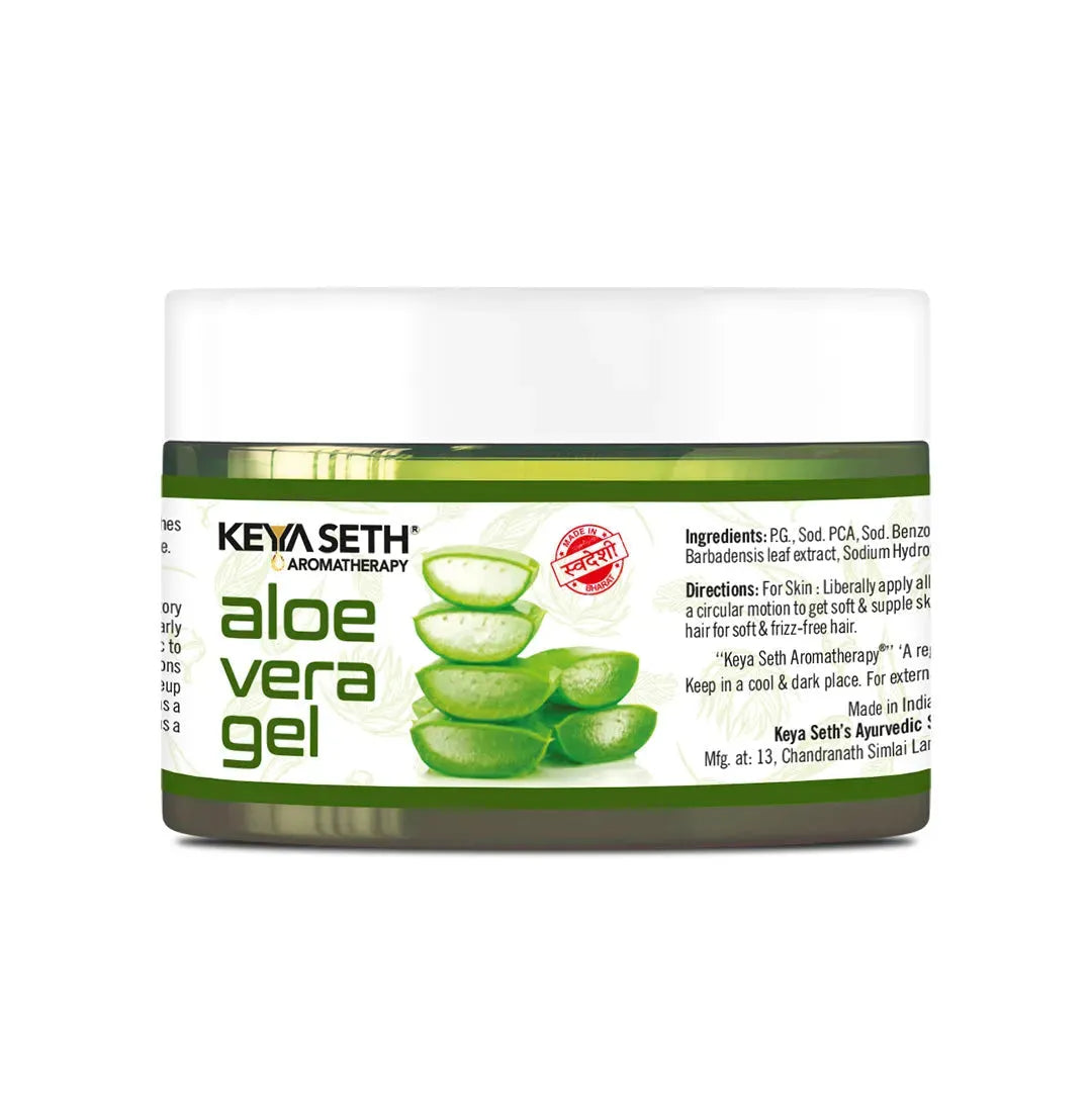 Aloe Vera Gel enriched with vitamins for Glowing & Radiant Skin and Hair –  Keya Seth Aromatherapy