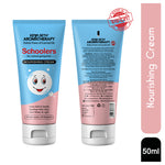 Schoolers Nourishing Cream Gentle & Safe, Intensive Moisturizing & Nourishing Ultra-Light for Kids- Hypoallergenic, No Paraben & Sulfates, Schoolers, Keya Seth Aromatherapy