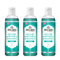 Intense Repair Shampoo for Dry Damaged Hair- Softens, Nourishes & Strengthens Hair with Pro -Vitamin B5 & Geranium Oil - Keya Seth Aromatherapy