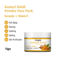 Navratna Ubtan Face Pack Powder Combo – With Sandalwood, Kasturi, Orange, Beetroot, Mulethi, Moringa, Kaolin, Neem, Multani; Fights Irritation, Reduces Acne, Calms Skin