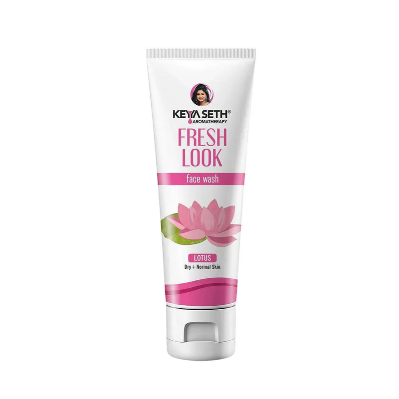 Fresh Look Lotus Face Wash, Mild, Hydrating, Moisturizing, Foaming, For Extremely Dry & Dehydrated Skin