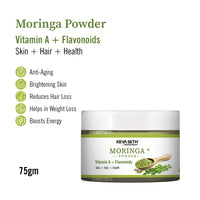 Tricolour Powder Face Pack Combo: Orange Peel, Kaolin & Moringa Powders for Skin Brightening, Oil Control, Detoxification For Fresh, Radiant-Looking Complexion