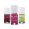 Wine N Dine + Soothing Pink + Mint Green Long Wear Nail Enamel Enriched with Vitamin E & Argan Oil