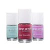Aquatica + Workaholic + Ballerina Long Wear Nail Enamel Enriched with Vitamin E & Argan Oil