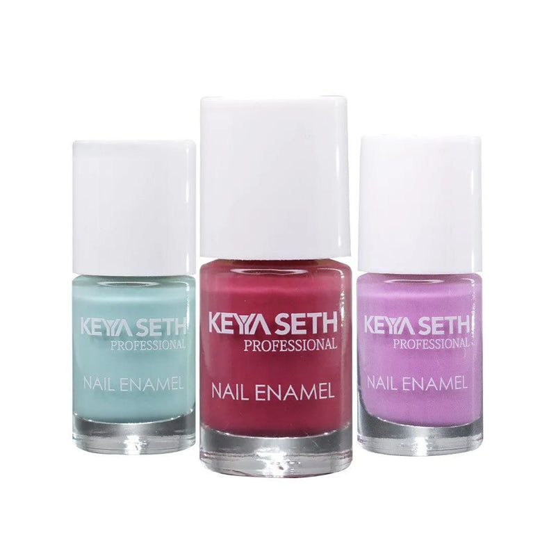 Aquatica + Workaholic + Ballerina Long Wear Nail Enamel Enriched with Vitamin E & Argan Oil