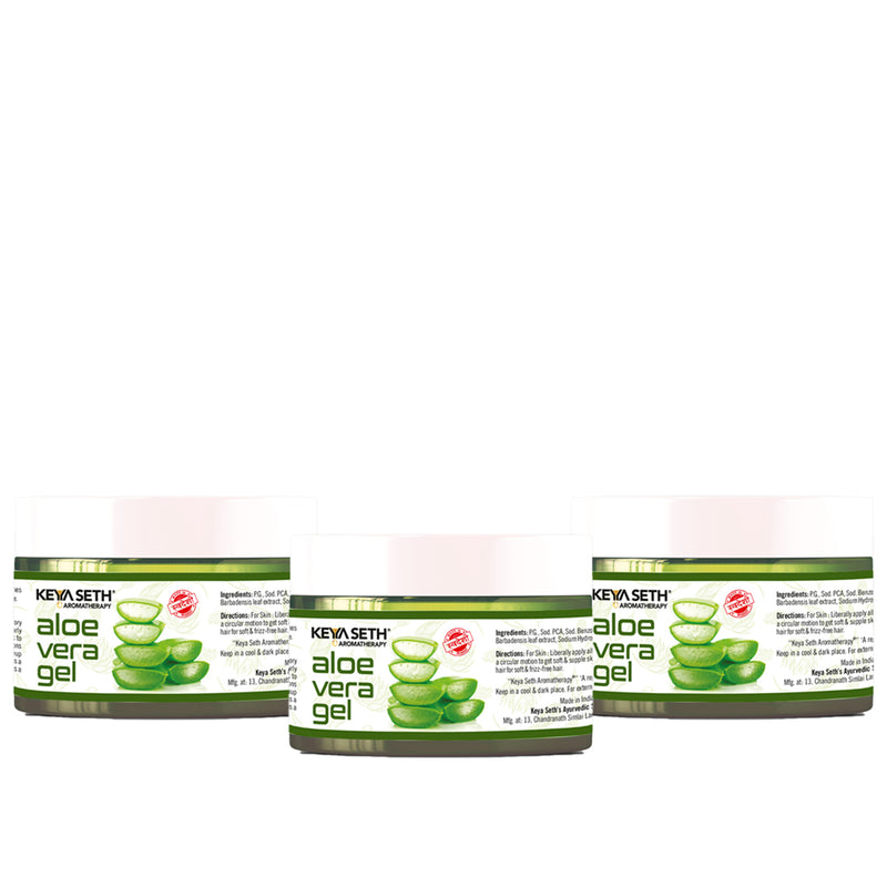 Aloe Vera Gel Moisturizer , Repairing, Soothing, Glowing & Radiant Skin- Ultimate for Skin & Hair - Keya Seth Aromatherapy