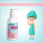 Schoolers Kids Body Lotion for Deep Nourishment and Long-lasting Moisturizer for Radiant Skin- Hypoallergenic- Paraben & Mineral Oil Free