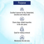 Cleansing Milk – Gentle Soft Deep Hydrating Cleanser Dirt & Makeup Remover.