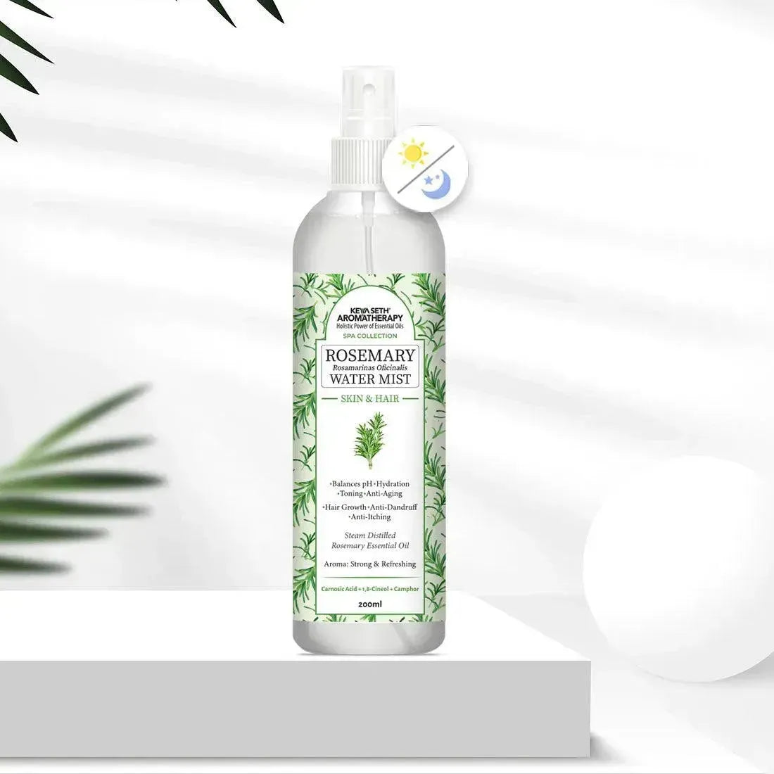 Rosemary Water Spray Mist for Hair & Skin | Hydrates, Anti